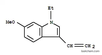 Molecular Structure of 733747-58-5 (1H-Indole,3-ethenyl-1-ethyl-6-methoxy-(9CI))