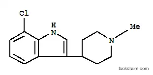 Molecular Structure of 734518-22-0 (7-CHLORO-3-(1-METHYL-4-PIPERIDINYL)INDOLE)