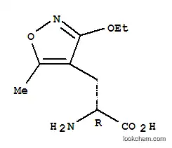 Molecular Structure of 740059-30-7 (4-Isoxazolepropanoicacid,alpha-amino-3-ethoxy-5-methyl-,(R)-(9CI))