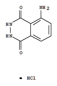 1,4-Phthalazinedione,5-amino-2,3-dihydro-, hydrochloride (1:1)