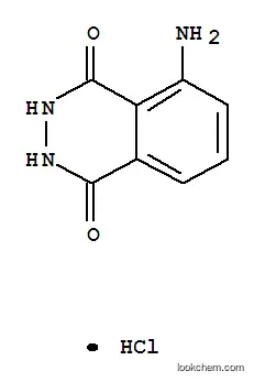 Molecular Structure of 74165-64-3 (LUMINOL HYDROCHLORIDE)