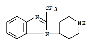 1-(4-PIPERIDINYL)-2-(TRIFLUOROMETHYL)-1H-BENZIMIDAZOLE