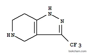 Molecular Structure of 743419-80-9 (3-(TRIFLUOROMETHYL)-4,5,6,7-TETRAHYDRO-1H-PYRAZOLO[4,3-C]PYRIDINE)