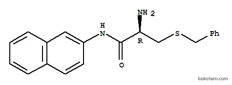 Molecular Structure of 7436-63-7 (H-CYS(BZL)-BETANA)