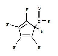 1,2,3,4,5-PENTAFLUORO-2,4-CYCLOPENTADIENE-1-CARBONYL FLUORIDE