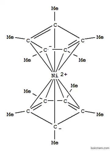 Molecular Structure of 74507-63-4 (BIS(PENTAMETHYLCYCLOPENTADIENYL)NICKEL)