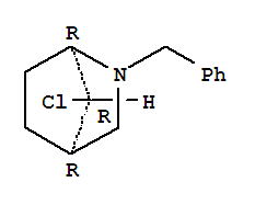 2-Azabicyclo[2.2.1]heptane,7-chloro-2-(phenylmethyl)-, (1R,4R,7R)-rel-