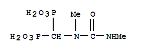 Phosphonic acid,[[methyl[(methylamino)carbonyl]amino]methylene]bis- (9CI)