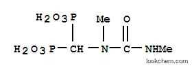Molecular Structure of 74651-51-7 ([[methyl[(methylamino)carbonyl]amino]methylene]bisphosphonic acid)