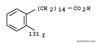 Molecular Structure of 74674-85-4 (omega-(2-iodophenyl)pentadecanoic acid)