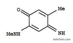Molecular Structure of 747358-52-7 (2,5-Cyclohexadien-1-one, 4-imino-5-methyl-2-(methylamino)- (9CI))