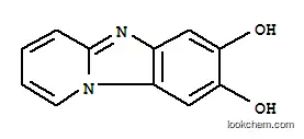 Molecular Structure of 747365-76-0 (Pyrido[1,2-a]benzimidazole-7,8-diol (9CI))