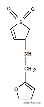 Molecular Structure of 747405-58-9 (2-Furanmethanamine, N-(2,3-dihydro-1,1-dioxido-3-thienyl)- (9CI))