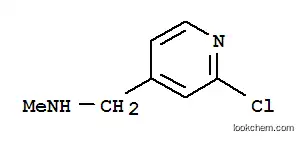 Molecular Structure of 748187-76-0 (N-[(2-Chloropyridin-4-yl)methyl]-N-methylamine)