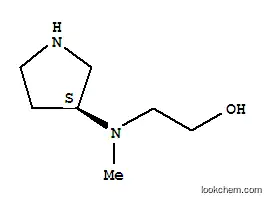 Molecular Structure of 748766-92-9 (Ethanol, 2-[methyl(3S)-3-pyrrolidinylamino]- (9CI))
