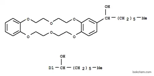 Molecular Structure of 74966-03-3 (4,4(5)-DI(1-HYDROXYHEPTYL)DIBENZO-18-CROWN-6)
