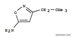 Molecular Structure of 749902-10-1 (5-Isoxazolamine,3-(2,2-dimethylpropyl)-(9CI))