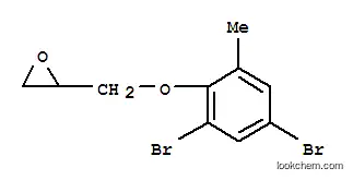 Molecular Structure of 75150-13-9 ([(2,4-dibromo-6-methylphenoxy)methyl]oxirane)