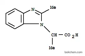 Molecular Structure of 753489-92-8 (ALPHA,2-DIMETHYL-1H-BENZIMIDAZOLE-1-ACETIC ACID)