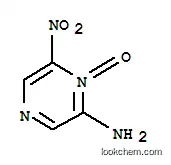Molecular Structure of 754197-02-9 (2-Pyrazinamine, 6-nitro-, 1-oxide (9CI))