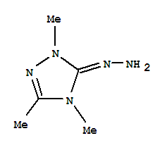3H-1,2,4-TRIAZOL-3-ONE,2,4-DIHYDRO-2,4,5-TRIMETHYL-,HYDRAZONE