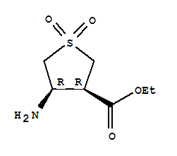3-THIOPHENECARBOXYLIC ACID,4-AMINOTETRAHYDRO-,ETHYL ESTER,1,1-DIOXIDE,CIS-