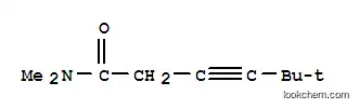 Molecular Structure of 756500-11-5 (3-Hexynamide,N,N,5,5-tetramethyl-(9CI))