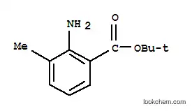Molecular Structure of 756500-12-6 (Benzoic acid, 2-amino-3-methyl-, 1,1-dimethylethyl ester (9CI))