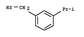 Benzenemethanethiol, 3-(1-methylethyl)- (9CI)