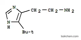 Molecular Structure of 756759-10-1 (1H-Imidazole-4-ethanamine,  5-(1,1-dimethylethyl)-)