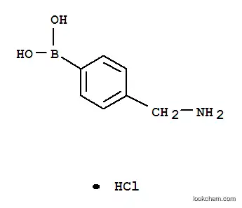Molecular Structure of 75705-21-4 (4-AMINOMETHYLPHENYLBORONIC ACID HYDROCHLORIDE)