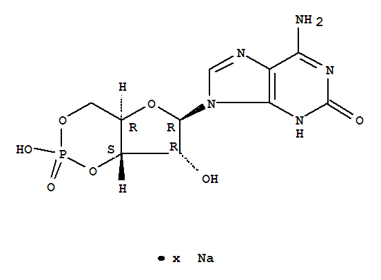 Adenosine,1,2-dihydro-2-oxo-, cyclic 3',5'-(hydrogen phosphate), sodium salt (9CI)                                                                                                                      (75912-25-3)