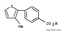 Molecular Structure of 76099-89-3 (4-(3-Methylthiophen-2-yl)benzoic acid)