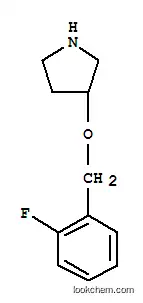 Pyrrolidine, 3-[(2-fluorophenyl)methoxy]- (9CI)