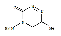 2,3,4,5-Tetrahydro-3-oxo-4-amino-6-methyl-1,2,4-triazine