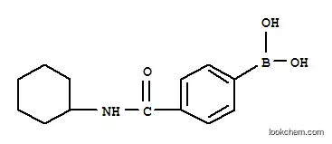 Molecular Structure of 762262-07-7 (4-(CYCLOHEXYLAMINOCARBONYL)PHENYLBORONIC ACID)