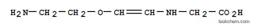 Molecular Structure of 763034-89-5 (Glycine, N-[2-(2-aminoethoxy)ethenyl]- (9CI))