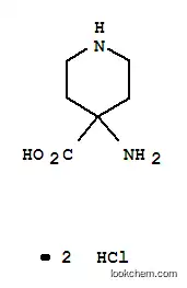 Molecular Structure of 76508-73-1 (4-AMINO-PIPERIDINE-4-CARBOXYLIC ACID 2 HCL)