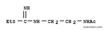 Molecular Structure of 767579-72-6 (Carbamimidothioic  acid,  [2-(acetylamino)ethyl]-,  ethyl  ester  (9CI))