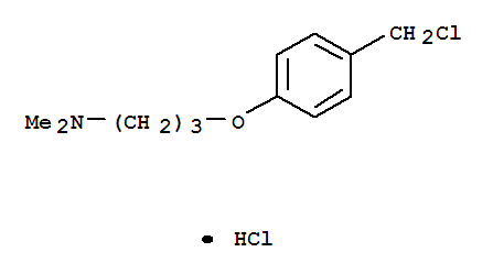 3-[4-(Chloromethyl)phenoxy]-N,N-dimethylpropylamine hydrochloride , 90%