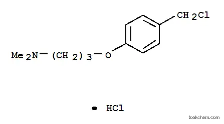 Molecular Structure of 769123-68-4 (3-[4-(Chloromethyl)phenoxy]-N,N-dimethylpropylamine hydrochloride)
