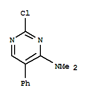 2-Chloro-N,N-dimethyl-5-phenylpyrimidin-4-amine
