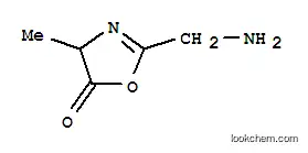 Molecular Structure of 772327-44-3 (5(4H)-Oxazolone,2-(aminomethyl)-4-methyl-(9CI))