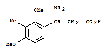 3-AMINO-3-(2,4-METHOXY-3-METHYL-PHENYL)-PROPANOIC ACID