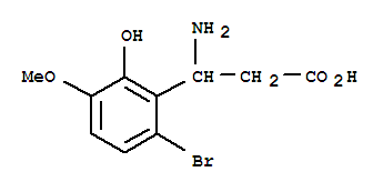 Benzenepropanoic acid, b-amino-6-bromo-2-hydroxy-3-methoxy-