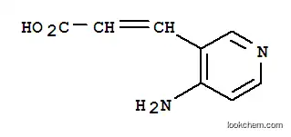 Molecular Structure of 773132-83-5 (3-(4-AMINO-3-PYRIDYL)ACRYLIC ACID)