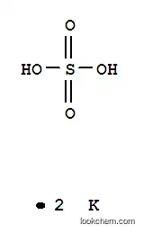 Molecular Structure of 7778-80-5 (Potassium sulfate(VI))