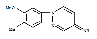 4-1H-PYRIDAZINIMINE,1-(3-METHOXY-4-METHYLPHENYL)-