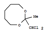 1,3-DIOXOCANE,2-(DICHLOROMETHYL)-2-METHYL-