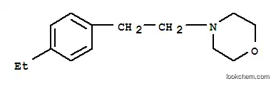 Molecular Structure of 779979-86-1 (Morpholine, 4-[2-(4-ethylphenyl)ethyl]- (9CI))